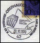 ALEMANIA-1970 - Satelite OSCAR