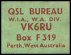 QSL Stamp AUTRALIA (1950)