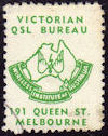 QSL Stamp AUSTRALIA - VK3AMH (1956)