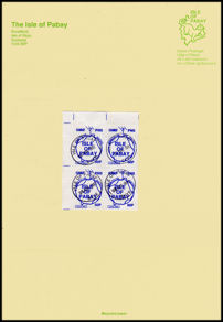 PABAY Isl - CARTA GM0PNS - 10 Agosto 1992