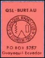 QSL Stamp ECUADOR