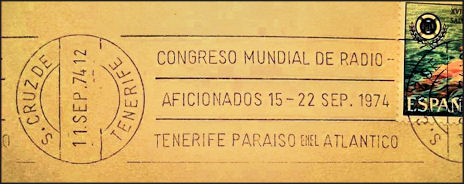 ESPA�A-RODILLO-CONGRESO TENERIFE 1974