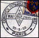FRANCIA-CONGRESO REF-IARU - 1950