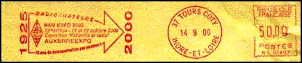 FRANCIA - FRANQUEO MECANICO R.E.F (Ham Expo AUXERRE) - 2000
