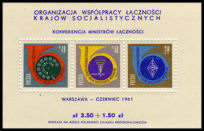 HOJA BLOQUE  POLONIA 1961