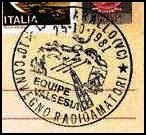 ITALIA-10� Convencionl Radioaficionados-TARALLO-1981