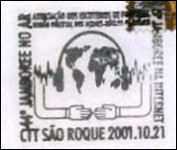 Matasellos PORTUGAL - 44� JOTA - San Roque - 21 Octubre 2001