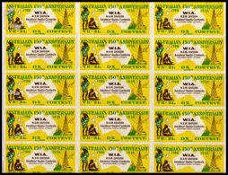 PLIEGO 1938 Cinderella Label Australia Amateur Radio Contest