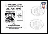 ALEMANIA - Friedrichshafen - 7 Ham Meeting - Ham Stamps Club - 26 Junio 1999
