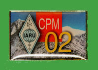 Pin IARU - CPM 2002