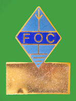 Pin INGLATERRA - FOC First Class CW Operators' Radio Club