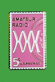Pin sello USA - 50 Aniversario ARRL