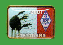 Pin Congreso URE - CARTAGENA 2001