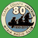 Pin W7AIA-CLARK COUNTRY - USA