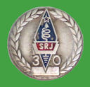 Pin YUGOSLAVIA_plateado - Beogrado - 50� Aniversario SRJ