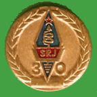 Pin ex-YUGOSLAVIA - 30 � Aniversario SRJ