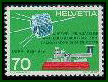 SUIZA - 6 Sep. 1979 - 50� aniversario USKA - Amsat-P2B/OSCAR-7(Yvert et Tellier: 1094 - Scott: 679 - Minkus:  - Michel: 1163 - Gibbons: 983)